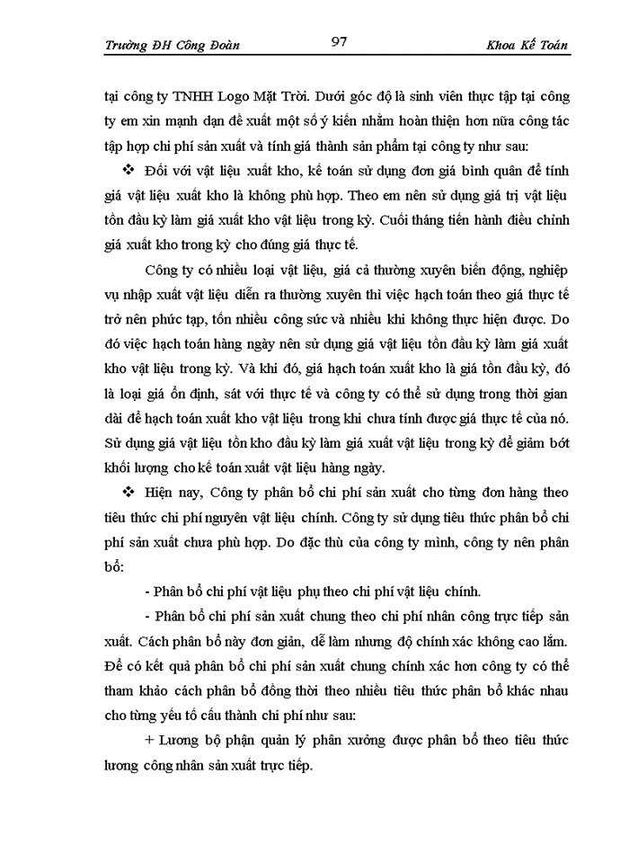 image for page Kế toán tập hợp chi phí sản xuất và tính giá thành sản phẩm trong các doanh nghiệp sản xuất.