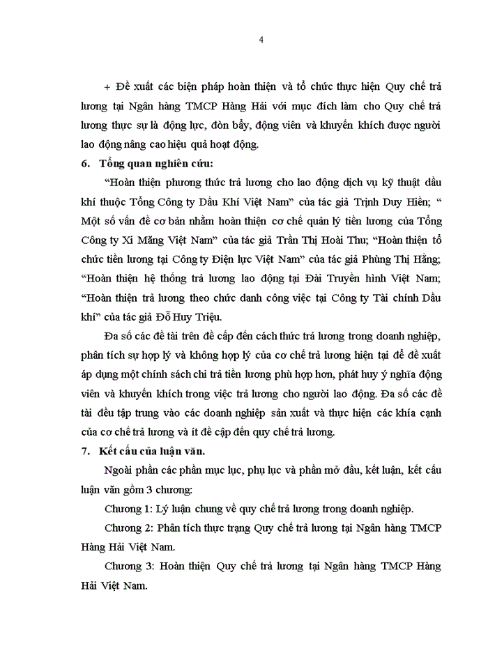 image for page Hoàn thiện Quy chế trả lương tại Ngân hàng Thương Mại Cổ phần Hàng Hải Việt Nam