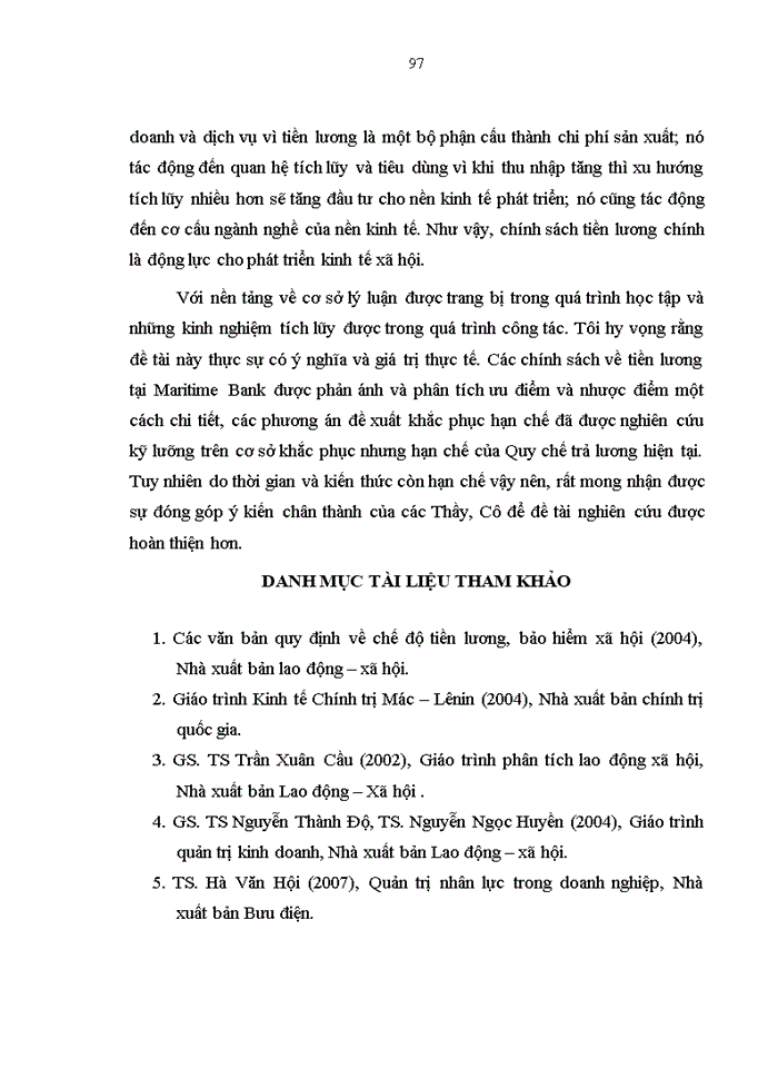 image for page Hoàn thiện Quy chế trả lương tại Ngân hàng Thương Mại Cổ phần Hàng Hải Việt Nam