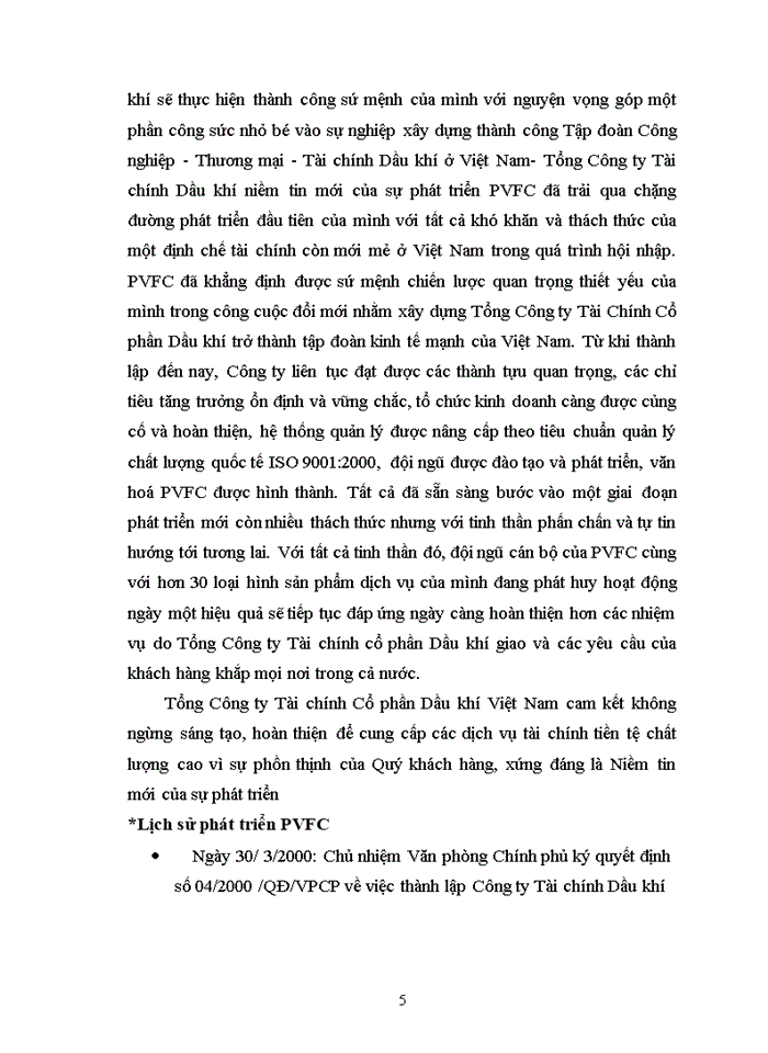 image for page Công tác chăm sóc khách hàng tại Tổng Công Ty Tài chính Cổ phần Dầu Khí Việt Nam_ Thực trạng vấn đề và giải pháp