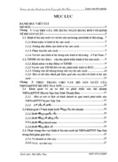Một số giải pháp nâng cao hiệu quả cho vay hộ sản xuất tại NHNo&PTNT huyện Nga Sơn tỉnh Thanh Hoá