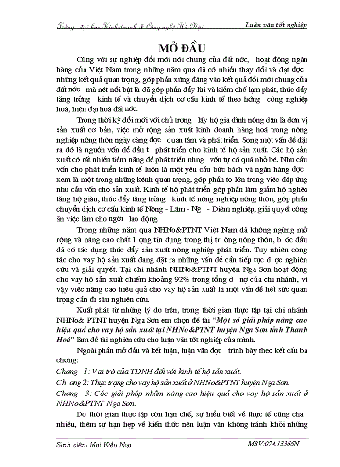 image for page Một số giải pháp nâng cao hiệu quả cho vay hộ sản xuất tại NHNo&PTNT huyện Nga Sơn tỉnh Thanh Hoá