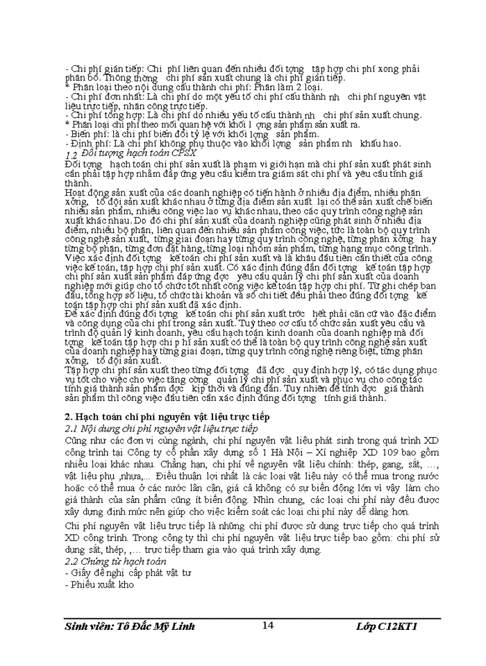 image for page Hoàn thiện công tác kế toán tập hợp chi phí sản xuất và tính giá thành sản phẩm xây lắp ở Công ty cổ phần xây dựng số 1 Hà Nội – Xí nghiệp 109