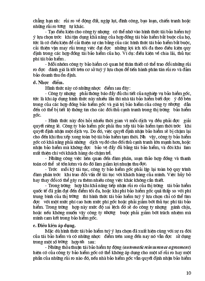 image for page Tầm quan trọng của tái bảo hiểm