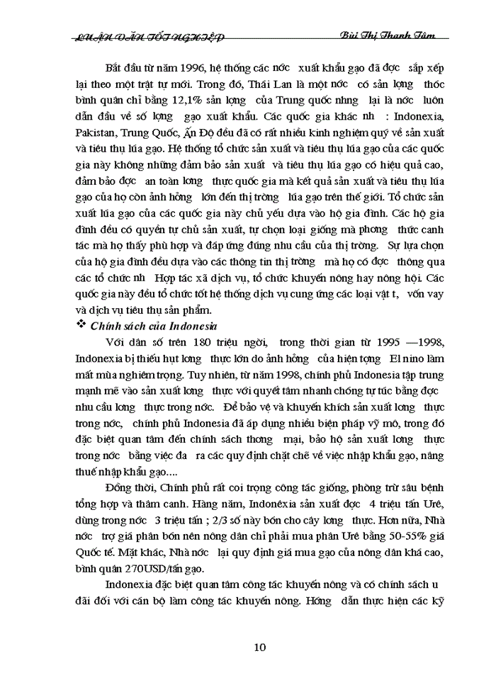 image for page Nghiên cứu tình hình thị trường gạo thế giới hiện nay