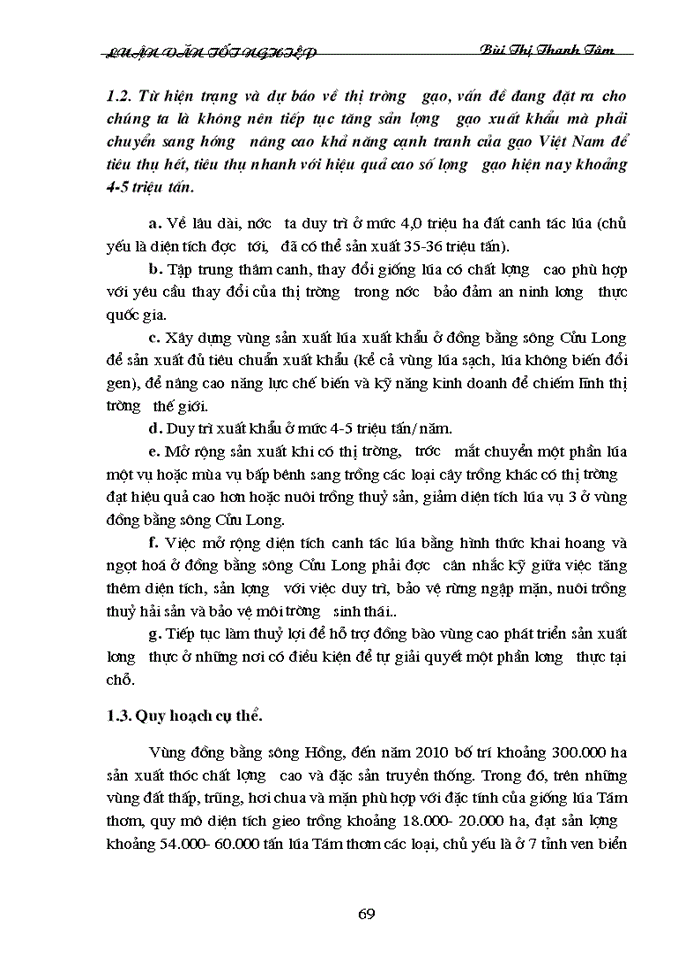 image for page Nghiên cứu tình hình thị trường gạo thế giới hiện nay