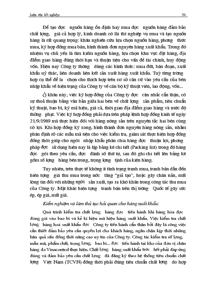 image for page Một số vấn đề về hoạt động kinh doanh Xuất Nhập Khẩu và Dịch vụ của Công ty Xuất nhập khẩu INTIMEX những năm gần đây
