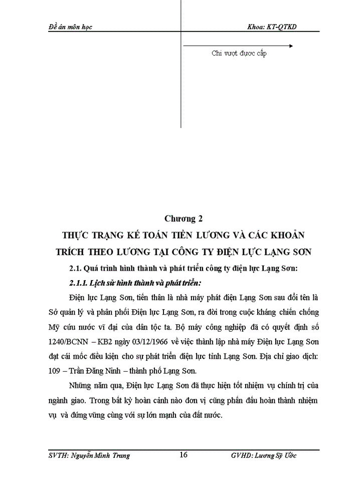 image for page Thực trạng kế toán tiền lương và các khoản trích theo lương tại công ty điện lực lạng sơn