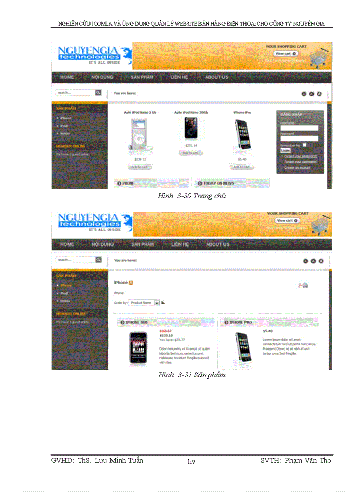 image for page Nghiên cứu joomla và ứng dụng quản lý website bán hàng điện thoại cho công ty nguyên gia