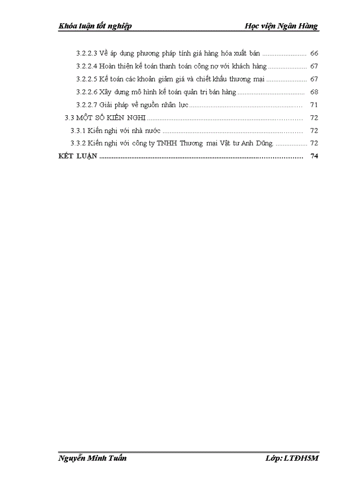 image for page Hoàn thiện công tác kế toán tiêu thụ hàng hóa và xác định kết quả kinh doanh tại Công ty TNHH Thương mại Vật tư Anh Dũng