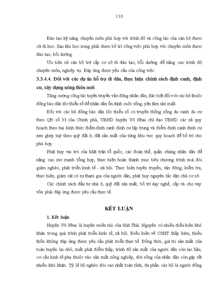image for page Đánh giá tác động của các chương trình, dự án phát triển nông thôn tới xóa đói giảm nghèo ở huyện Võ Nhai, tỉnh Thái Nguyên