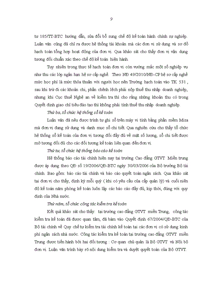 image for page Cơ sở lý luận về tổ chức kế toán trong các đơn vị hành chính sự nghiệp.