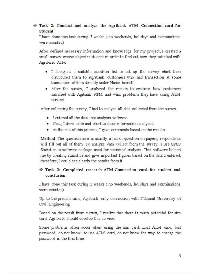 image for page Study and analysis of ATM card(Connection card for Student )