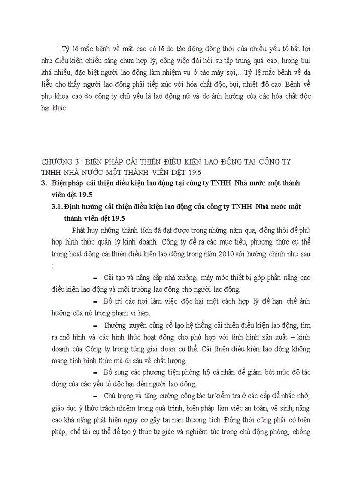 image for page Đánh giá thực trạng về điều kiện lao động tại công ty TNHH nhà nước một thành viên dệt 19