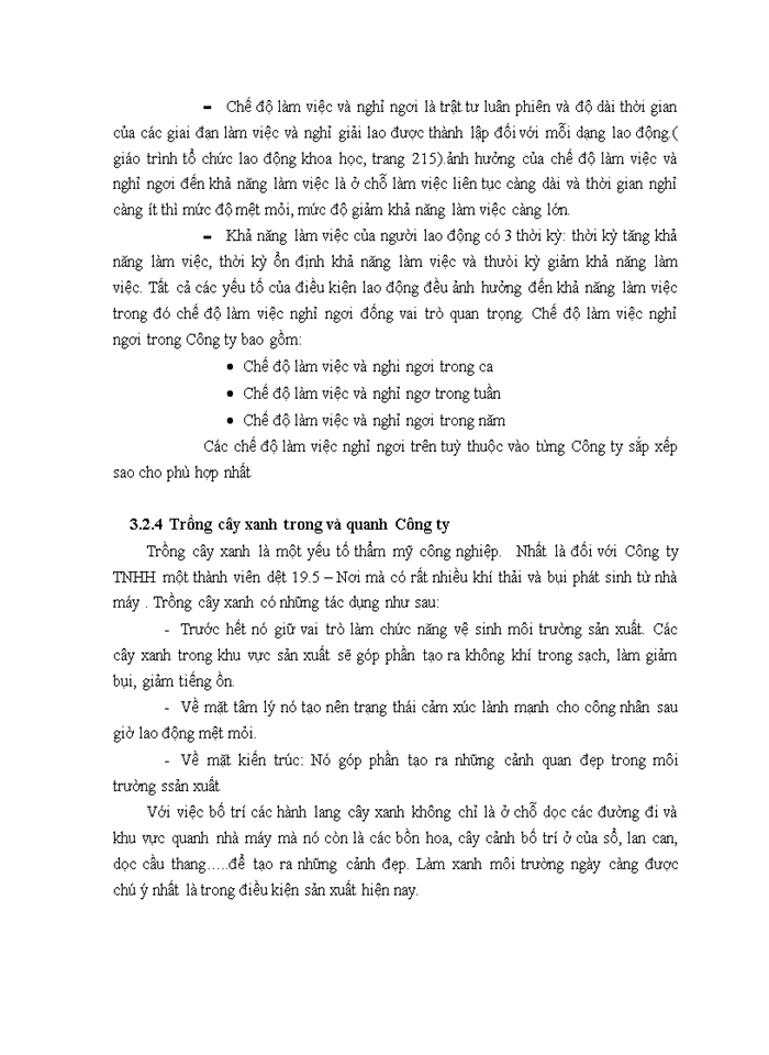 image for page Đánh giá thực trạng về điều kiện lao động tại công ty TNHH nhà nước một thành viên dệt 19