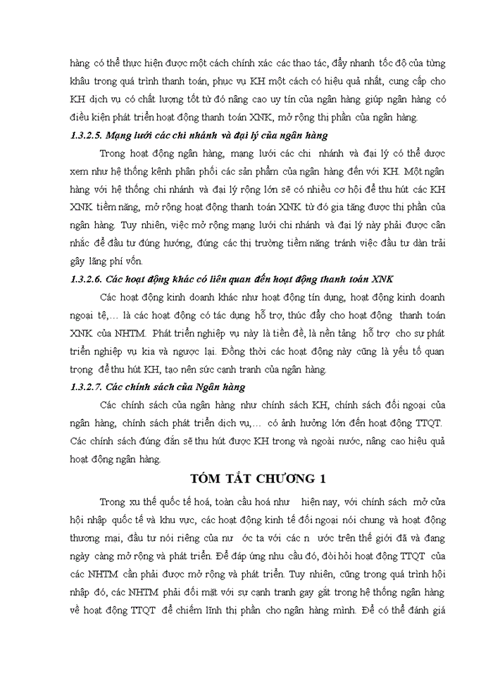 image for page Giải pháp mở rộng hoạt động thanh toán quốc tế theo phương thức tín dụng chứng từ tại chi nhánh techcombank hoàn kiếm ngân hàng tmcp kỹ thương việt nam
