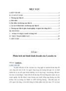 Mô hình kinh doanh B2C của Lazada