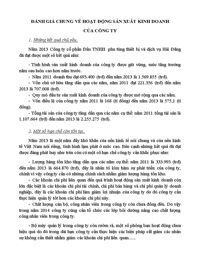 image for page Lợi nhuận và các giải pháp góp phần tăng lợi nhuận tại công ty tnhh phụ tùng thiết bị và dịch vụ hải đăng
