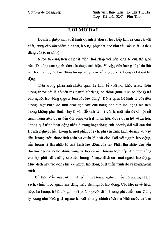 image for page Kế toán tiền lương và các khoản trích theo lương ở Công ty Cổ phần Xây dựng I Phú Thọ