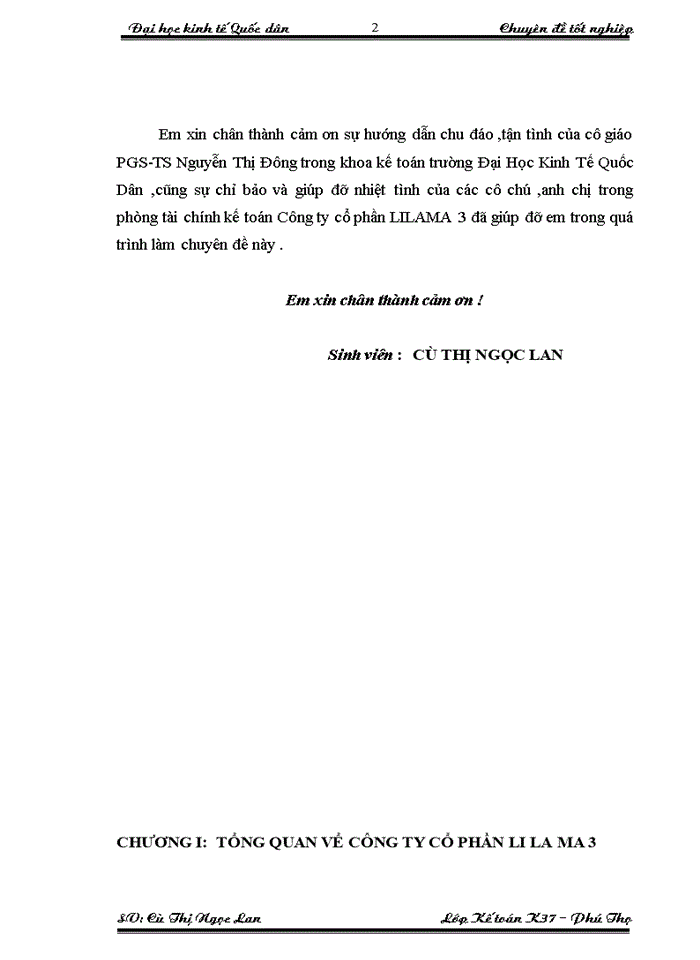 image for page Hoàn thiện công tác kế toán tiền lương và các khoản trích theo lương tại công  ty cổ phần LILAMA 3