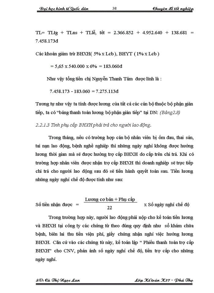 image for page Hoàn thiện công tác kế toán tiền lương và các khoản trích theo lương tại công  ty cổ phần LILAMA 3