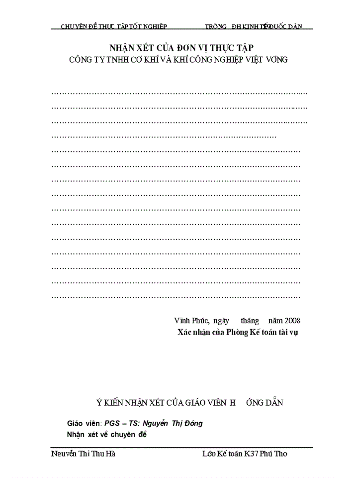 image for page Hoàn thiện kế toán tiền lương và các khoản trích theo lương tại công ty TNHH CK & KCN Việt Vương