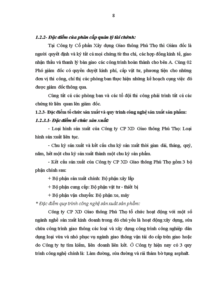 image for page Thực trạng công tác kế toán nguyên vật liệu tại công ty cổ phần Xây Dựng Giao Thông Phú Thọ