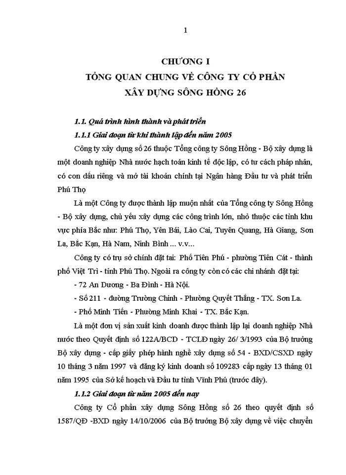 image for page Hoàn thiện kế toán tiền lương và các khoản trích theo lương tại công ty cổ phần xây dựng 26