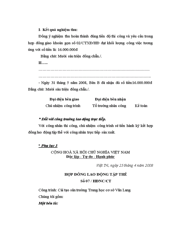 image for page Hoàn thiện kế toán tiền lương và các khoản trích theo lương tại công ty cổ phần xây dựng 26