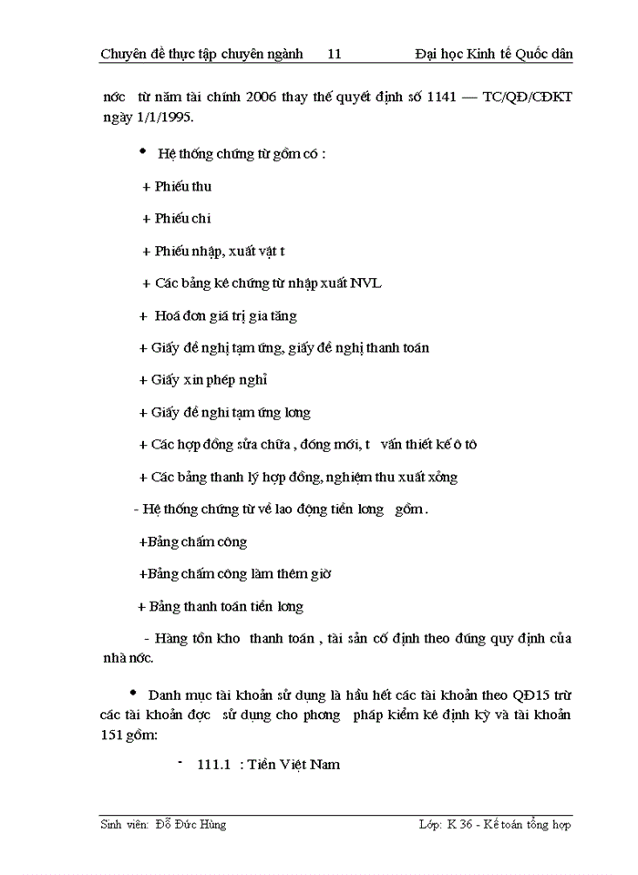 image for page Tổ chức kế toán tập hợp chi phí sản xuất và tính giá thành sản phẩm tại Xí nghiệp cơ khí ô tô trực thuộc công ty cổ phần đầu tư & phát triển vận tải