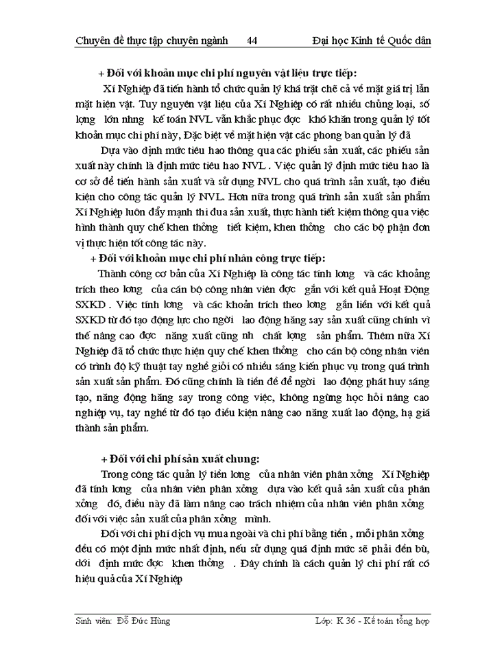 image for page Tổ chức kế toán tập hợp chi phí sản xuất và tính giá thành sản phẩm tại Xí nghiệp cơ khí ô tô trực thuộc công ty cổ phần đầu tư & phát triển vận tải