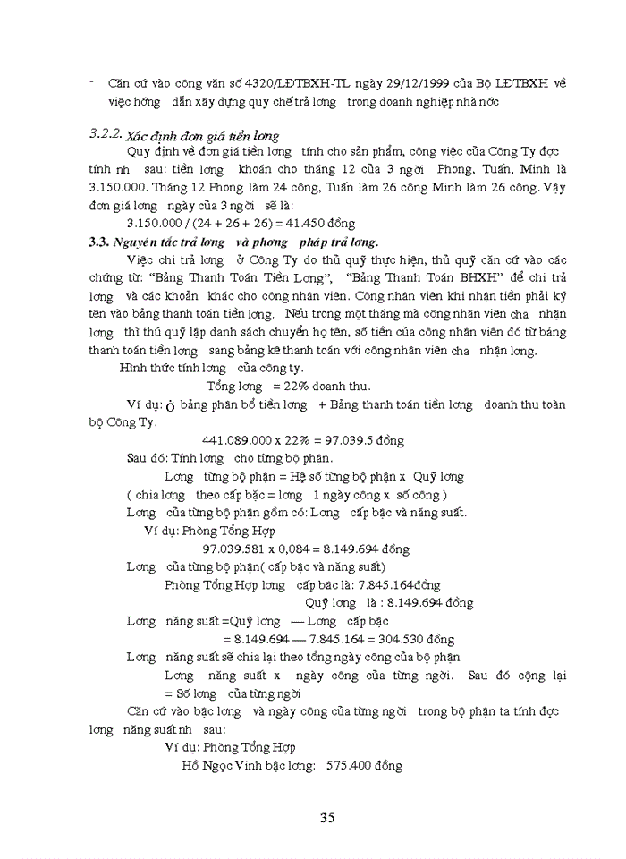 image for page Tổ chức hạch toán lao động – tiền lương và các khoản trích phải nộp theo lương tại Công ty Cổ Phần Nhựa Quang Huy năm 2006