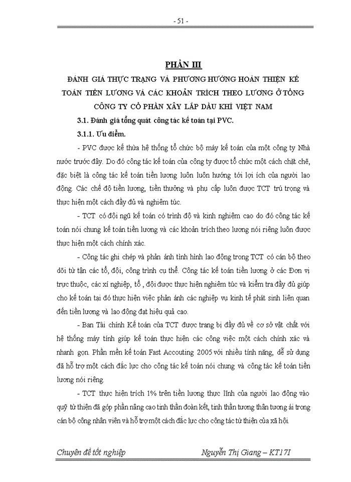 image for page Hoàn thiện công tác kế toán tiền lương và các khoản trích theo lương tại Tổng công ty cổ phần Xây lắp Dầu khí Việt Nam