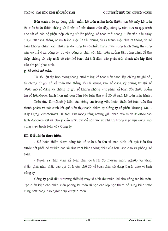 image for page Kế toán thành phẩm, tiêu thụ thành phẩm và xác định kết quả tiêu thụ thành phẩm tại Công ty cổ phần Thương Mại - Xây Dựng Vietracimex Hà Nội