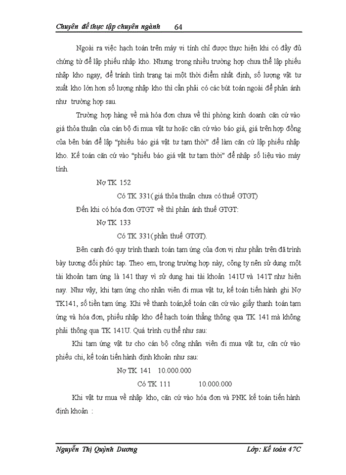 image for page Kế toán nguyên, vật  liệu tại Công ty Cổ phần Nhựa Y tế MEDIPLAST