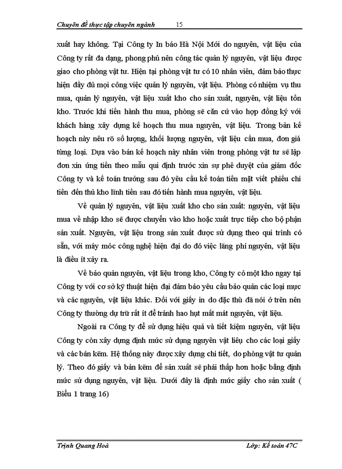 image for page Kế toán nguyên, vật liệu tại Công ty In báo Hà Nội Mới