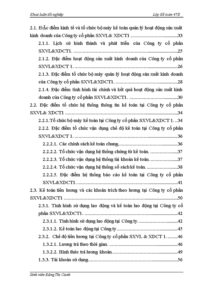 image for page Hoàn thiện kế toán tiền lương và các khoản trích theo lương tại Công ty cổ phần sản xuất vật liệu và xây dựng công trình 1