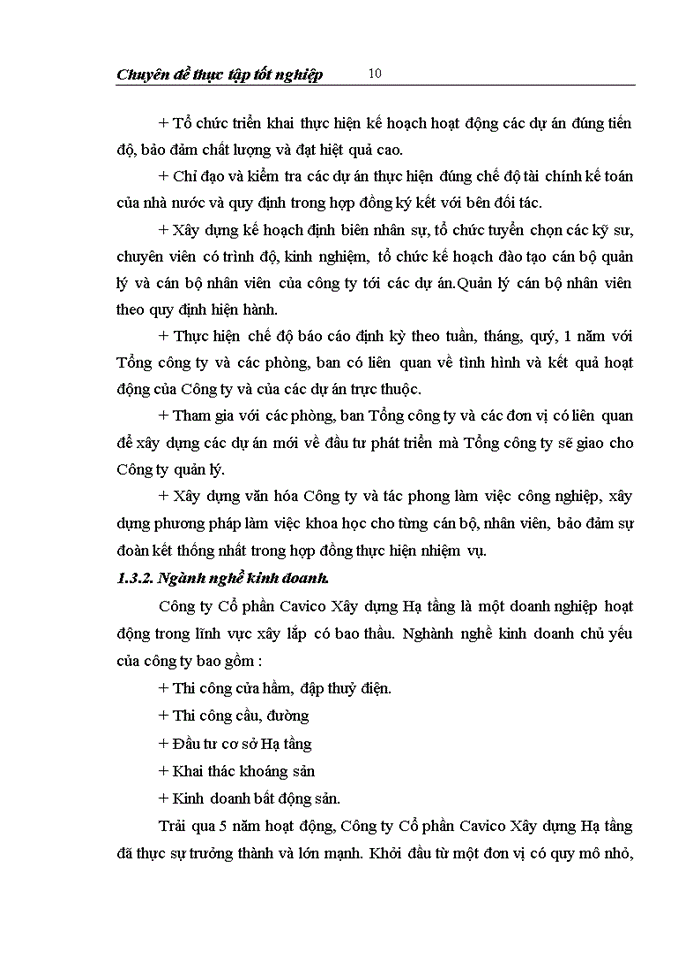 image for page Hoàn thiện kế toán chi phí sản xuất và tính giá thành sản phẩm xây lắp tại Công ty Cổ phần Cavico Xây dựng Hạ tầng