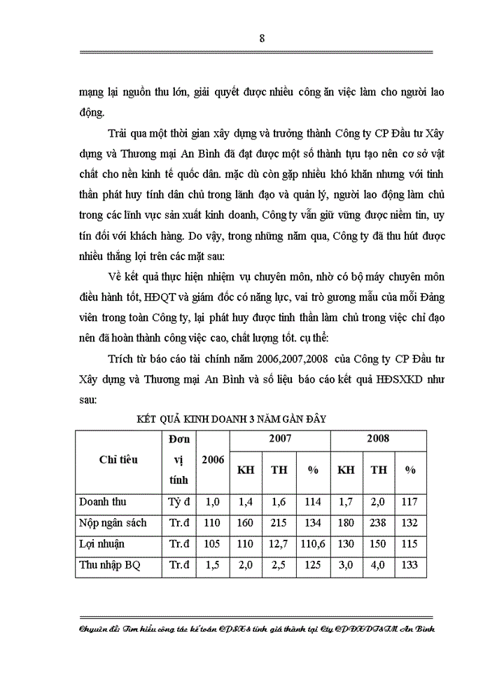 image for page Tìm hiểu công tác kế toán chi phí sản xuất và tính giá thành sản phẩm tại công ty cổ phần đầu tư xây dựng & thương mại an bình