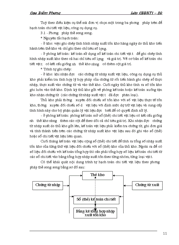 image for page Kế toán nguyên vật liệu & công cụ dụng cụ tại Công ty cổ phần Đầu tư Thương mại & Xây lắp điện Hà Nội