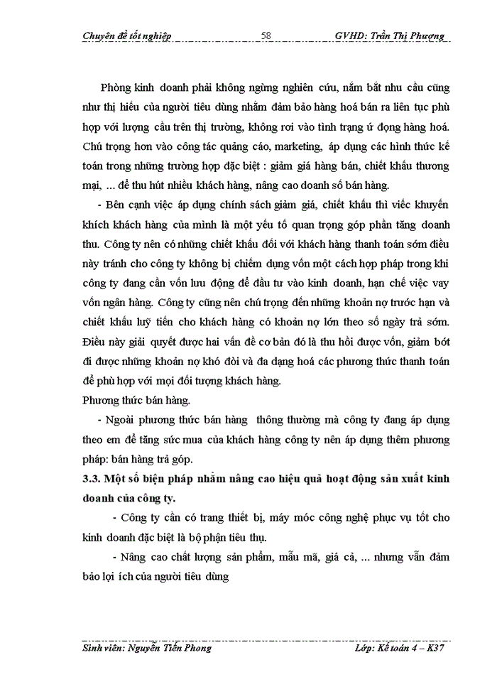 image for page Hạch toán tiêu thụ hàng hóa và xác định kết quả tiêu thụ hàng hóa tại CTy Thương mại dịch vụ Tràng Thi