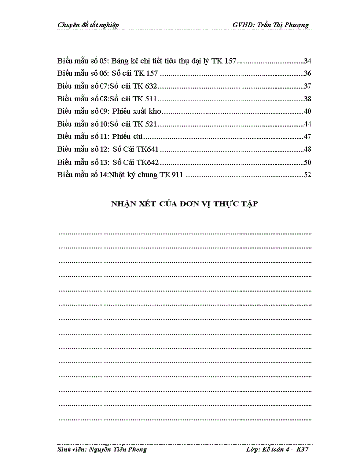 image for page Hạch toán tiêu thụ hàng hóa và xác định kết quả tiêu thụ hàng hóa tại CTy Thương mại dịch vụ Tràng Thi
