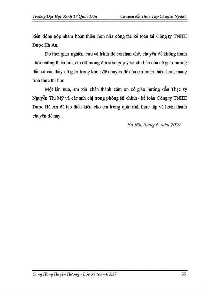 image for page Hoàn thiện công tác kế toán bán hàng tại Công ty TNHH Thương Mại và Dược Phẩm Hà An