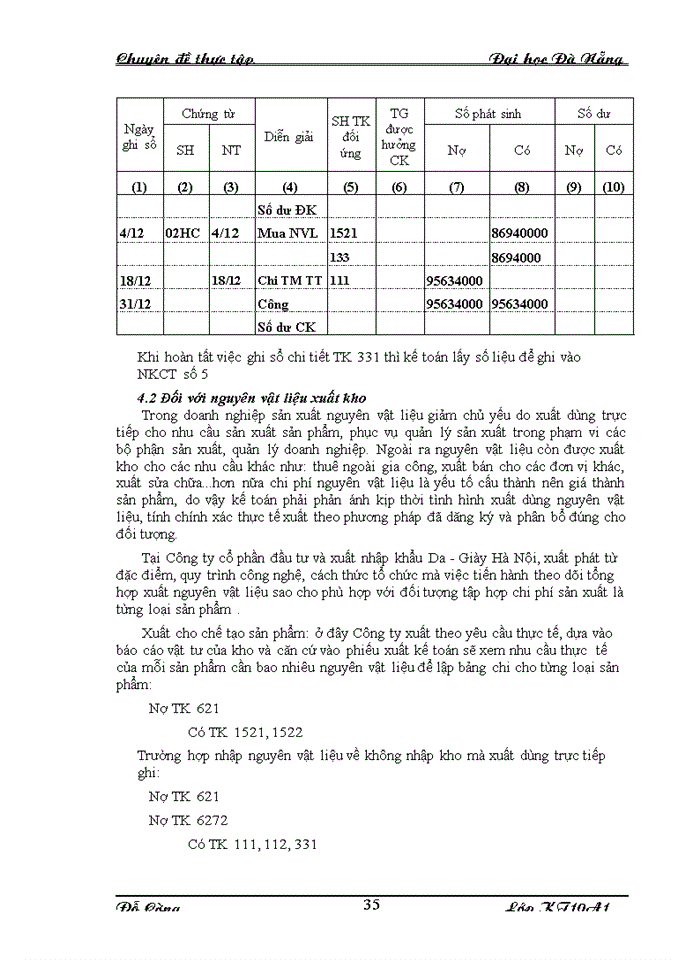 image for page Kế toán Nguyên Vật Liệu tại công ty cổ phần đầu tư và xuất nhập khẩu Da giầy Hà Nội