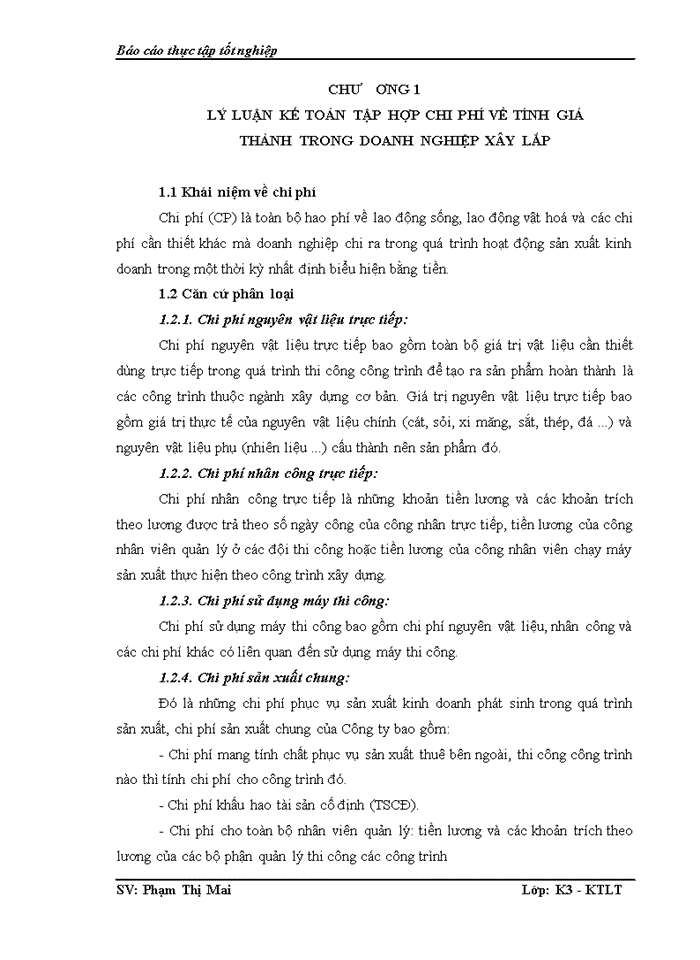 Tổ chức kế toán chi phí sản xuất và tính giá thành sản phẩm tại Công ty TNHH Kỹ thuật và Thương mại Trường Hải
