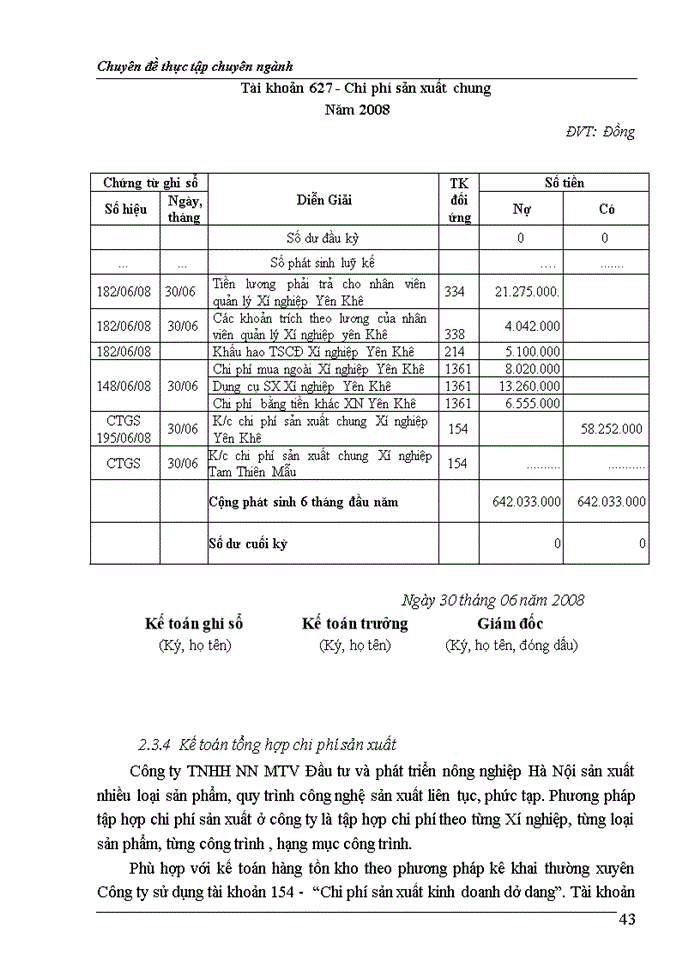 image for page Kế toán chi phí sản xuất và tính giá thành sản phẩm cây lúa tại công ty tnhh nhà nước một thành viên đầu tư & phát triển nông nghiệp hà nội
