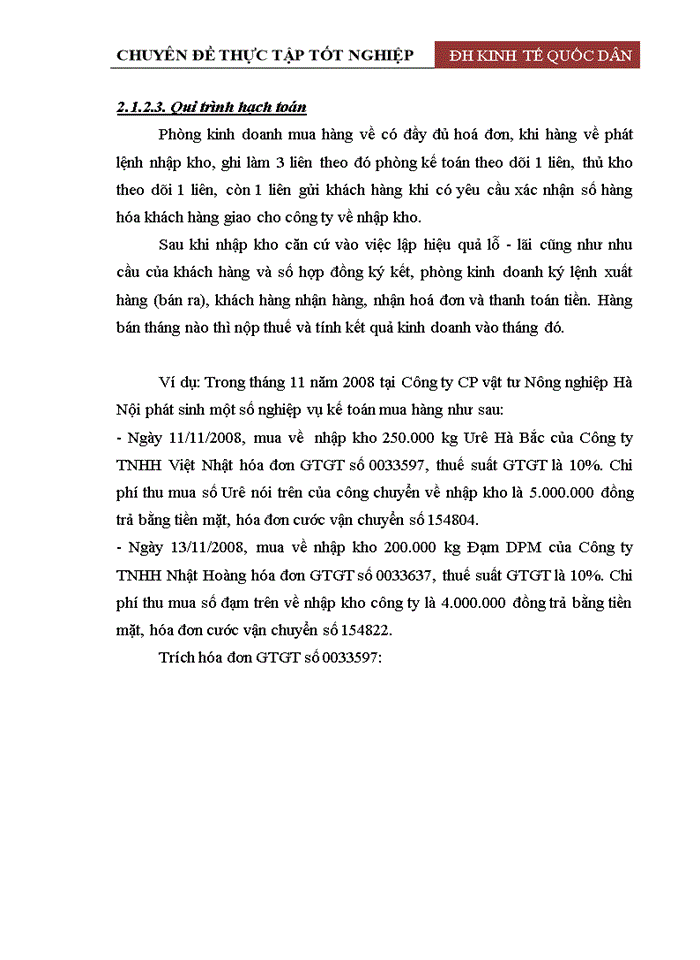 image for page Hoàn thiện công tác kế toán bán hàng và xác định kết quả bán hàng tại công ty Cổ phần Vật tư nông nghiệp Hà Nội