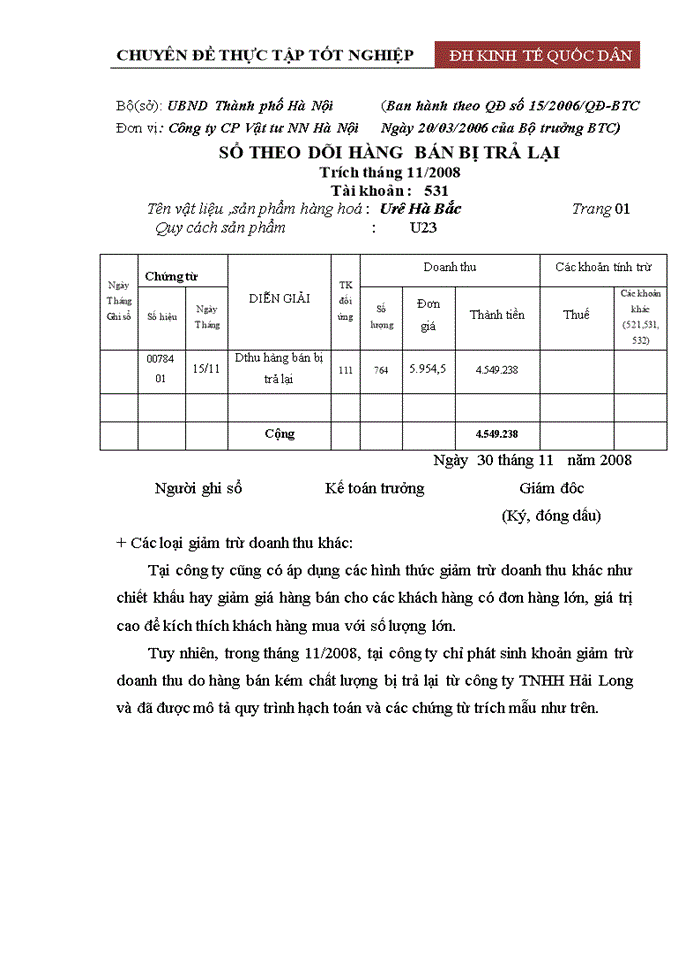 image for page Hoàn thiện công tác kế toán bán hàng và xác định kết quả bán hàng tại công ty Cổ phần Vật tư nông nghiệp Hà Nội