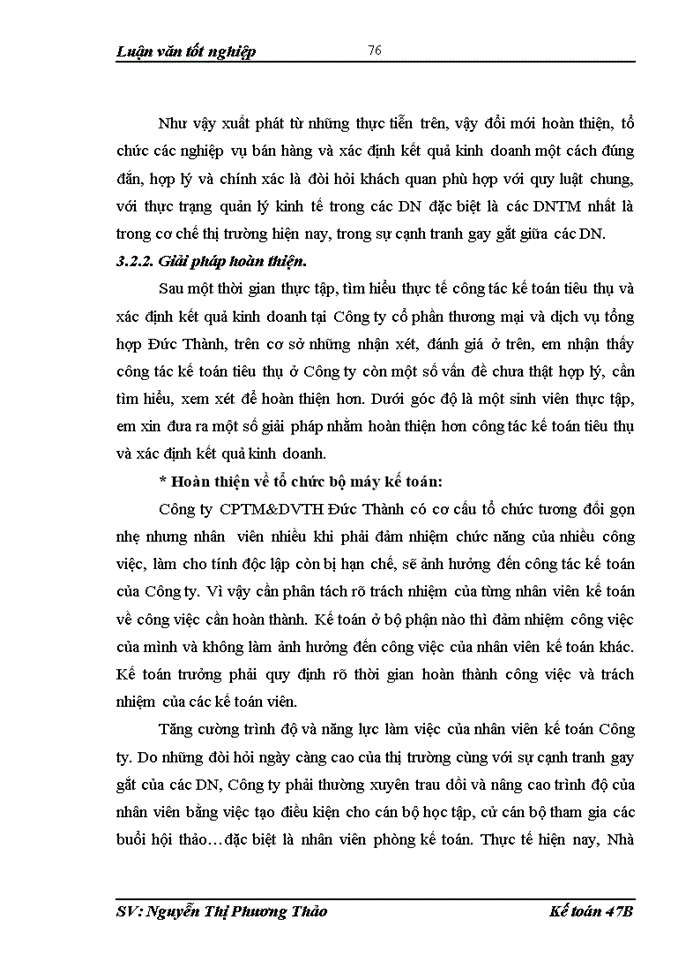 image for page Hoàn thiện kế toán bán hàng và xác định kết quả kinh doanh tại Công ty cổ phần thương mại và dịch vụ tổng hợp Đức Thành