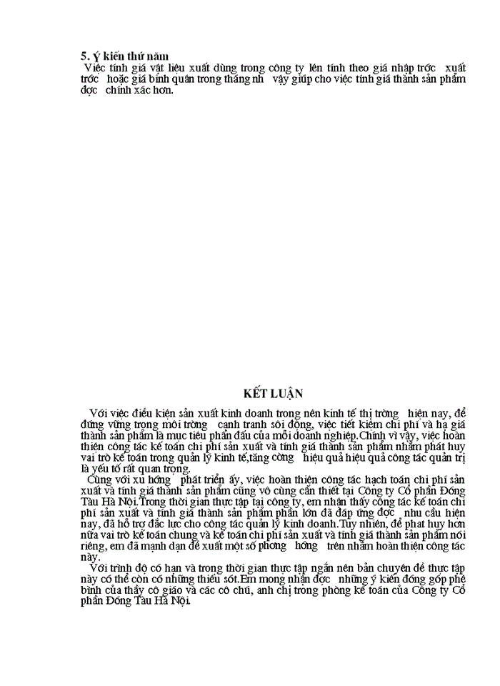 image for page Tổ chức kế toán tập hợp chi phí sản xuất và tính giá thành sản phẩm tại Công ty Cổ phần Đóng Tàu Hà Nội